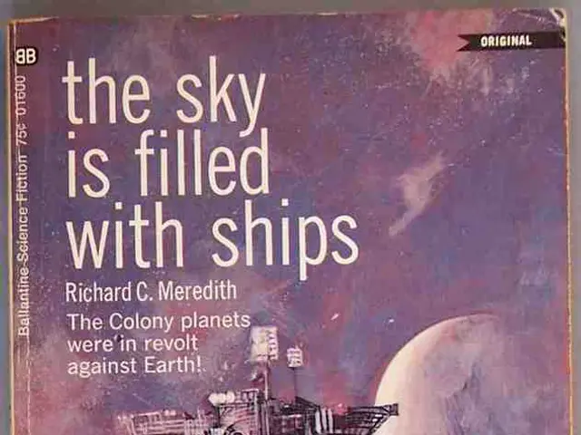 This is an article and here we can see planets, a machine and some text.